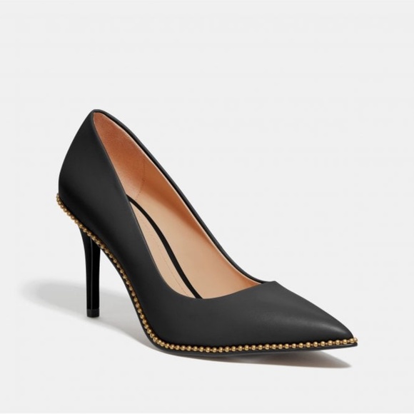 Coach Shoes - COACH Waverly85 Beadhain Pumps